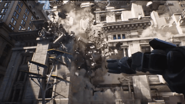 EpicGames公布UnrealEngine423中新的物理破碎系统Chaos(图1)
