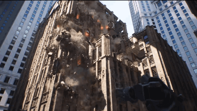 EpicGames公布UnrealEngine423中新的物理破碎系统Chaos(图2)