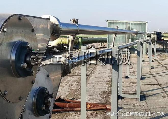 滑石粉管链输送机非标定制、管链机输送设备工作原理(图2)