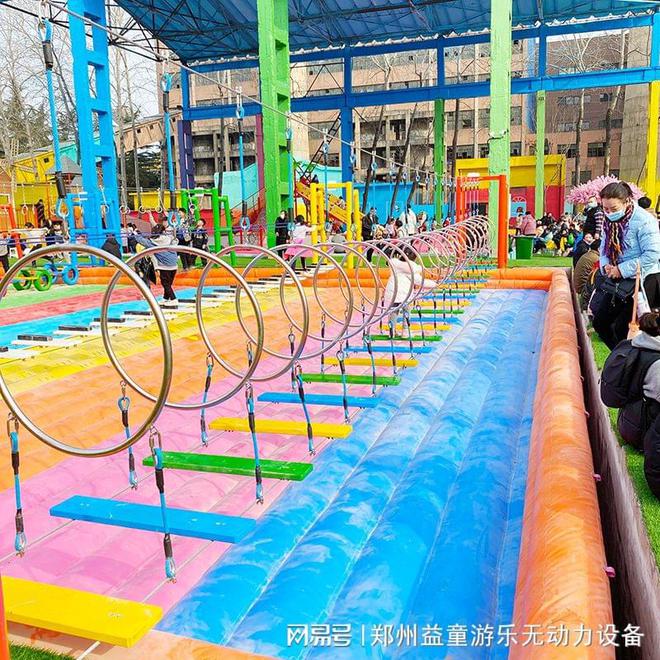 适合户外的无动力亲子乐园设备非标类儿童游乐设施(图3)