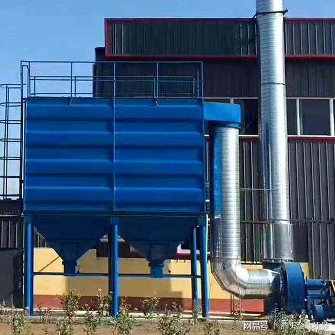 破碎机、振动筛、皮带机配套除尘器)600袋脉冲除尘器(图3)