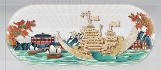 首次亮相！广州首条环线主打的非遗主题长这样(图5)