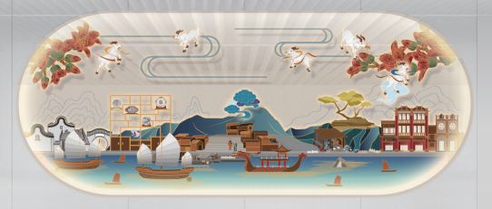 首次亮相！广州首条环线主打的非遗主题长这样(图8)