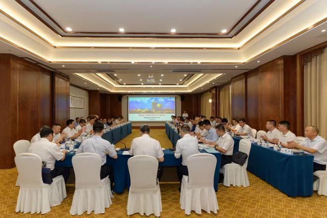 中国铁建机制砂装备观摩会在中铁二十一局合武高铁站前四标召开(图1)