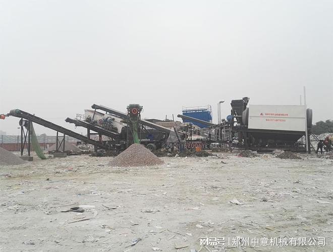 城市生活垃圾分拣设备陈腐垃圾处理机械的价格(图1)