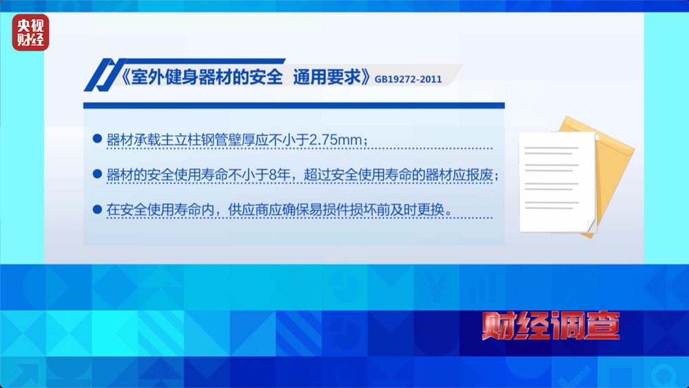 健身不成反伤身？！总台《财经调查》曝光偷工减料的公共健身器材→(图6)