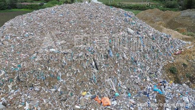 乐山年处理50万吨生活垃圾破碎机生活垃圾固废减量设备(图1)