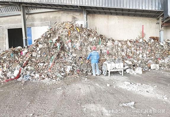 德阳年处理50万吨生活垃圾破碎机生活垃圾固废减量设备(图1)