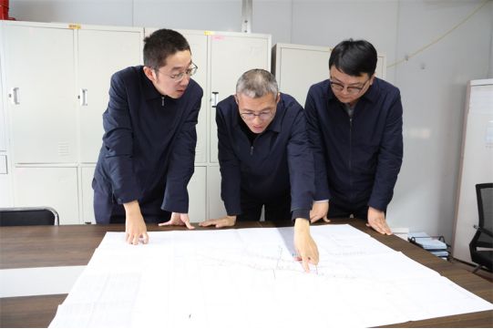 山东能源会宝岭公司以非常之举跑出项目建设“加速度”(图3)