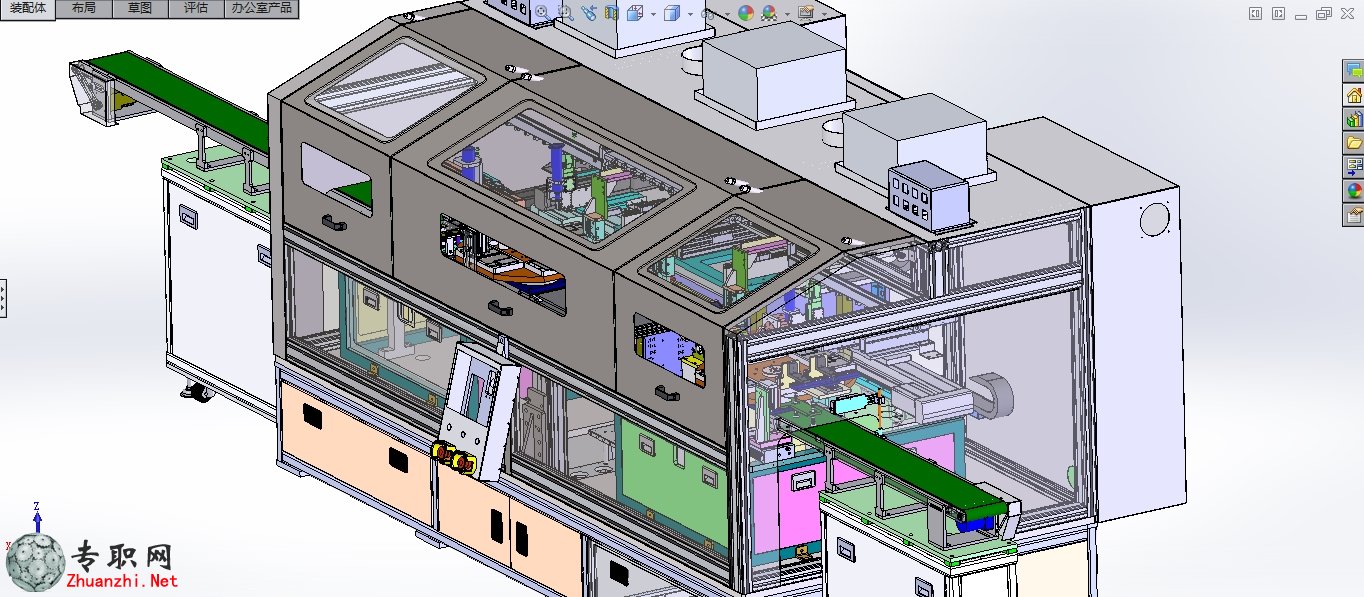 超完整详细的点胶机设备非标设备图纸3D模型_SolidWorks设计_SLDPRTSLDASMSTEP(图1)